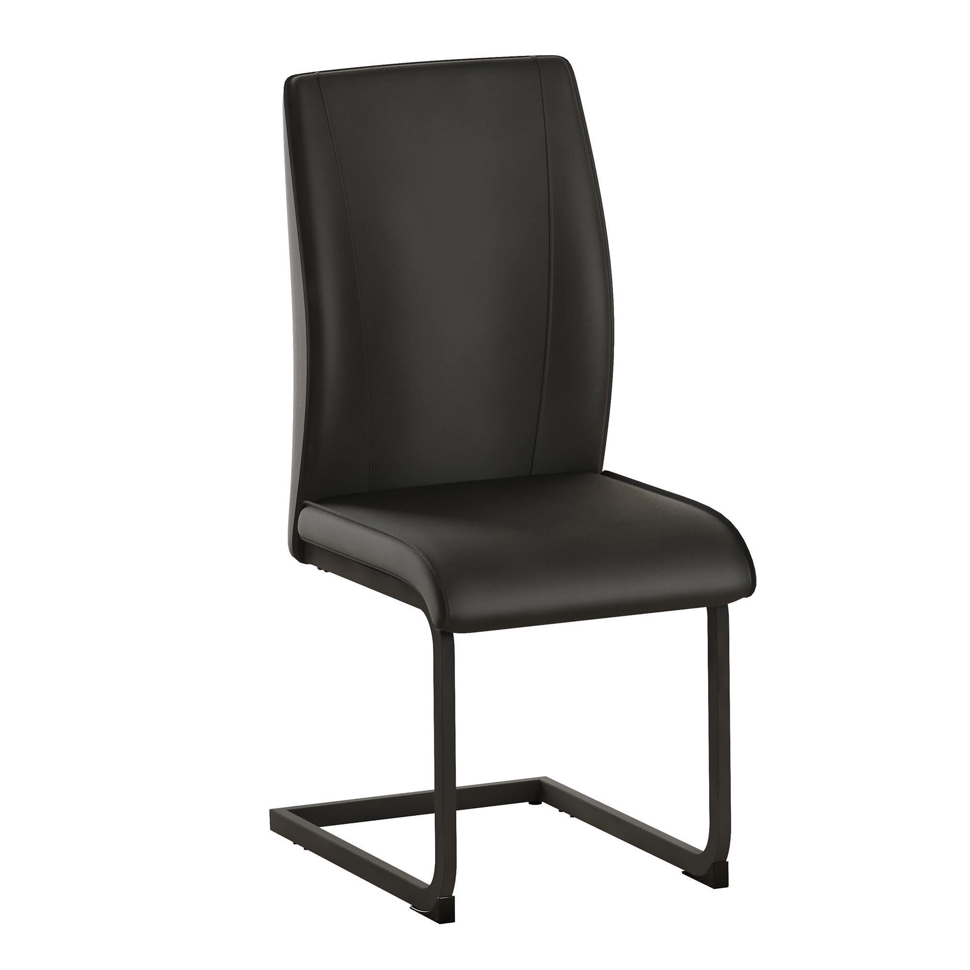 SCHWINGSTUHL DE-36741 2er-Set mit Technologie-Stoff und Metallbeinen Schwarz - Schwarz, Metall (44.5/99/43cm) - ComfortXL