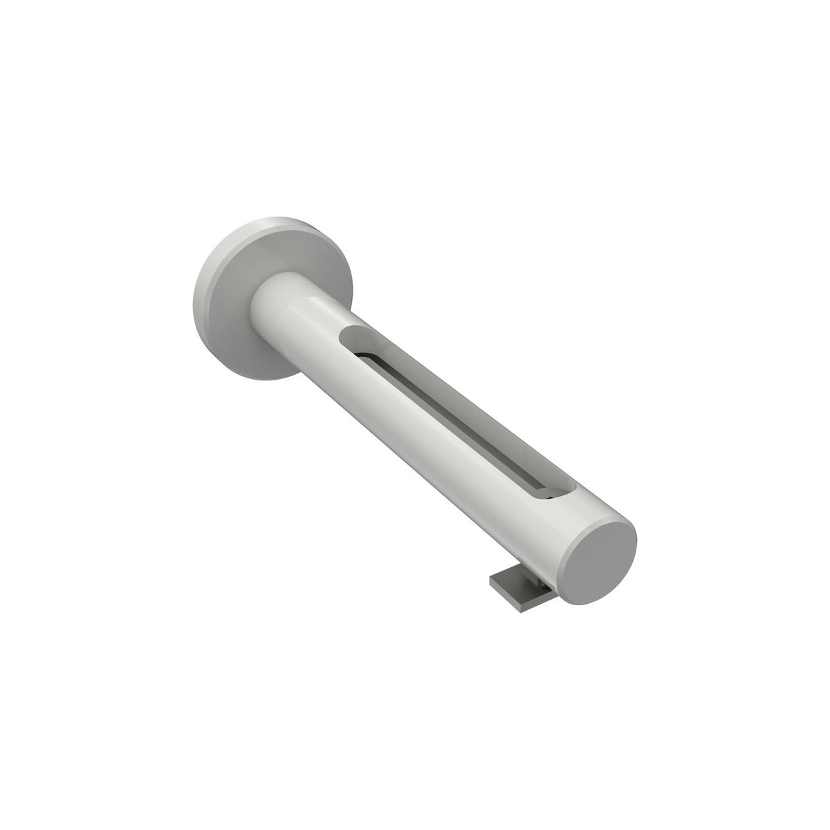 GARDINENSTANGE INNENLAUF Siteno Savio 320 cm (geteilt in 2 x 160 cm), 1-läufig, 20 mm Ø Weiß - Weiß, Metall (320cm) - INTERDECO