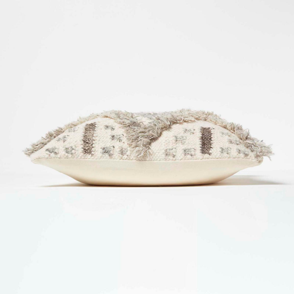 KELIM-KISSEN Alta 45/45 cm - Creme, Textil (45/45cm) - Homescapes