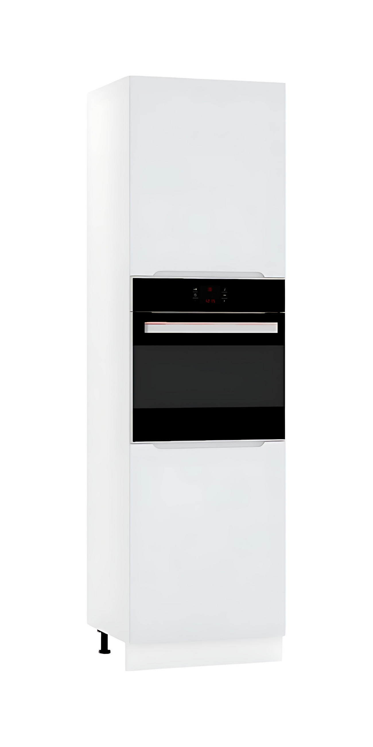 MIKROWELLENUMBAUSCHRANK D60PK/2133 PL - Zivora - Elegante Geräte-Integration - Hellgrau, Holz (60/213.3/56cm) - ROYAL24_MARKT