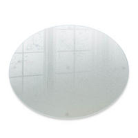 GLASPLATTE Ø30 cm transparent - Transparent, Glas (30/30/0.4cm) - Wallfluent