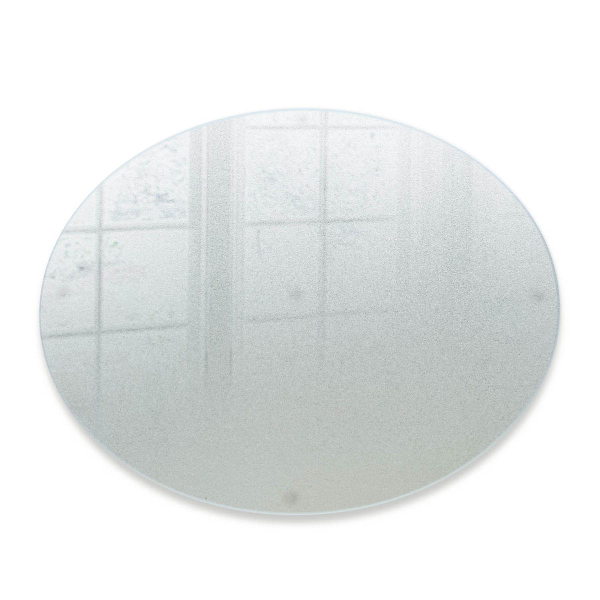 GLASPLATTE Ø30 cm transparent - Transparent, Glas (30/30/0.4cm) - Wallfluent