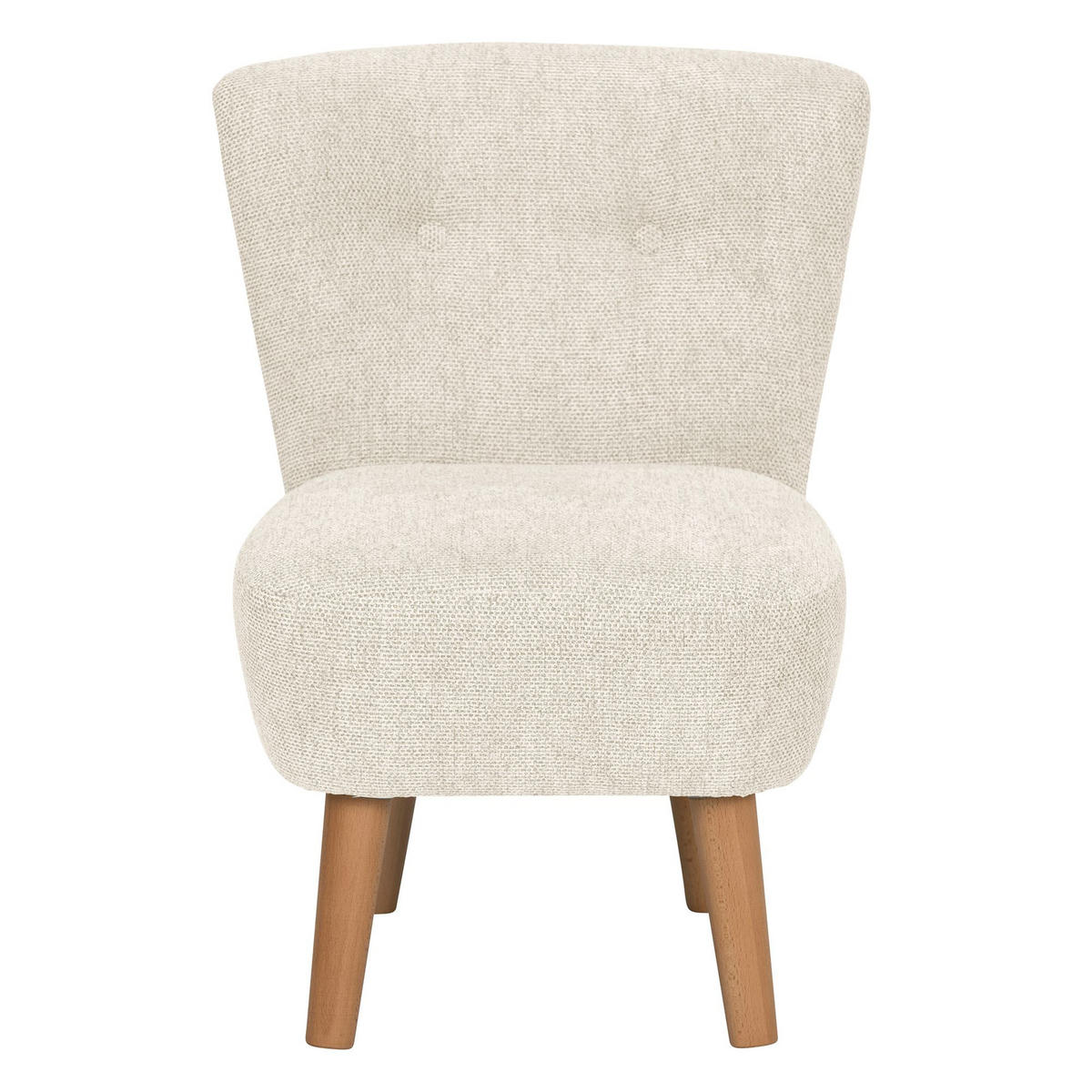 KINDERSESSEL Katya Flachgewebe creme - Creme, Kunststoff (41/54/50cm) - 58aufmkessel