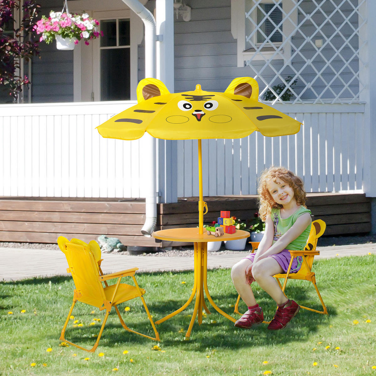 KINDERSITZGRUPPE DE-17503 Gelb - Gelb, Metall (49.5/50/49.5cm) - ComfortXL