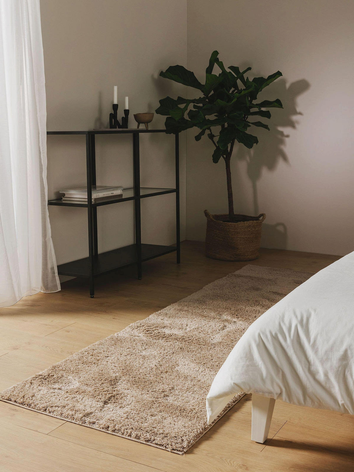 LÄUFER Soda Beige 80x240 cm - Beige, Textil (80/240cm) - benuta Nest