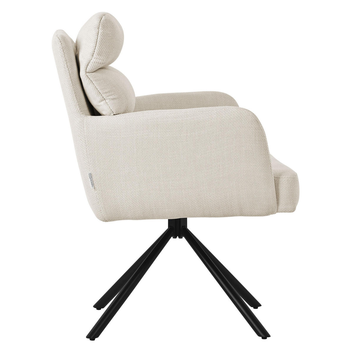 ESSZIMMERSTUHL 4er Set Beige - Beige, Metall (64/93/64.5cm) - ML-DESIGN