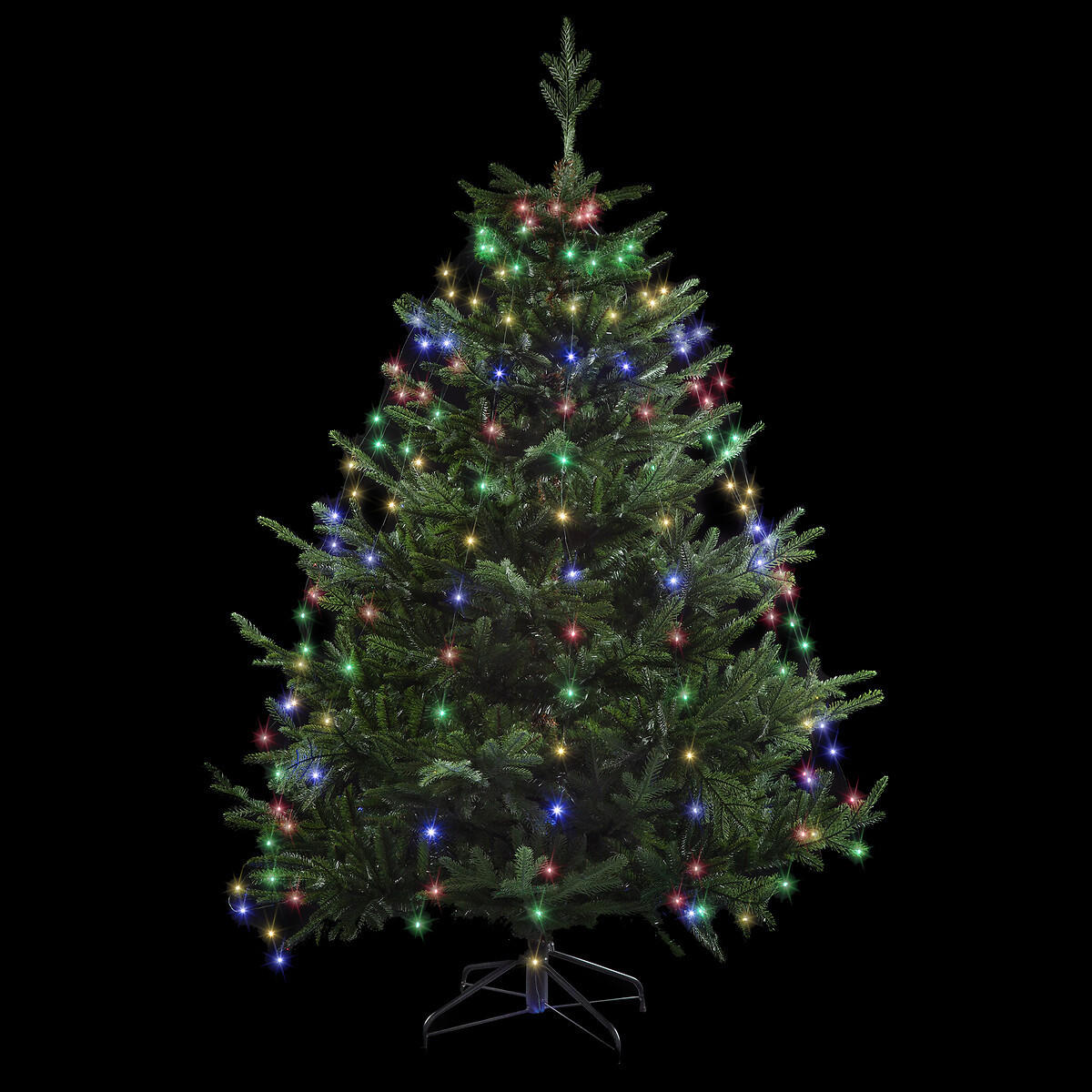 LICHTERKETTE Weihnachtslichter 170 LED - Multicolor, Kunststoff (165cm) - Fééric Lights and Christmas