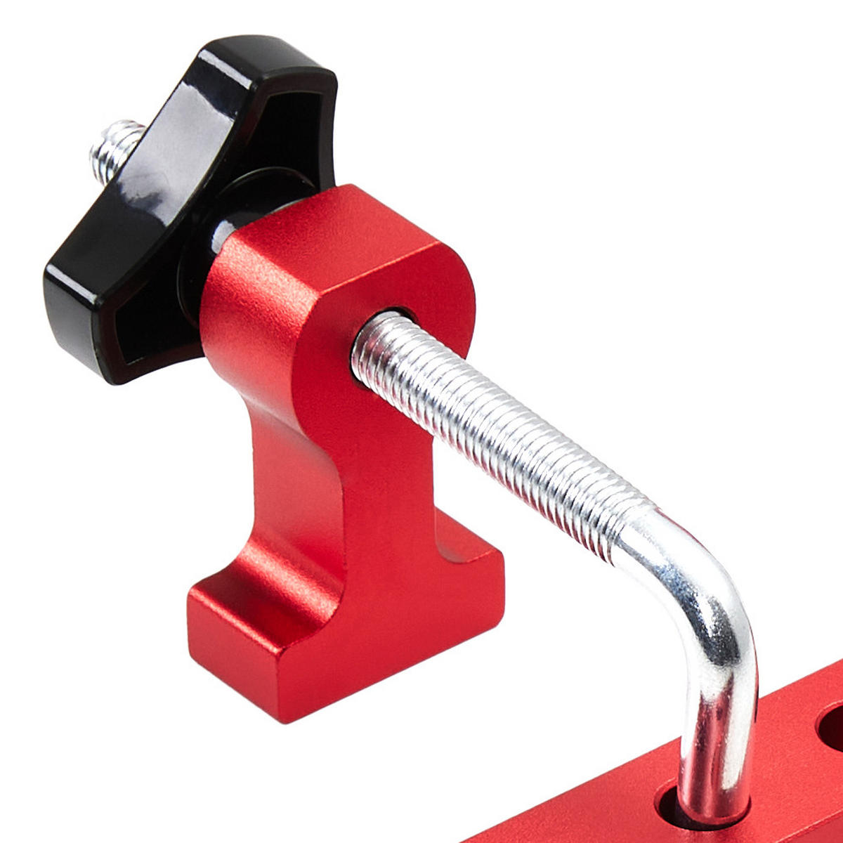 WINKELKLEMMEN 4er-set 90°aus Aluminiumlegierung in Rot Langlebiges Material Einfache Handhabung Praktische Skalen 5,51 Zoll / 140 mm - Rot, Metall (1.4/0.24/1cm) - Livingandhome