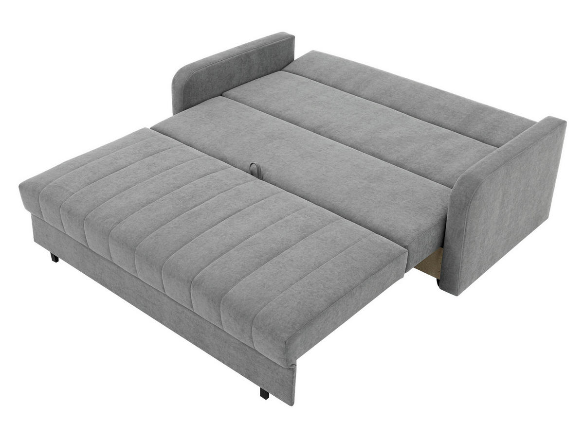 SCHLAFSOFA Viva Silk IV - Dunkelgrün/Schwarz, Holz/Textil (172/85/98cm) - MIRJAN24