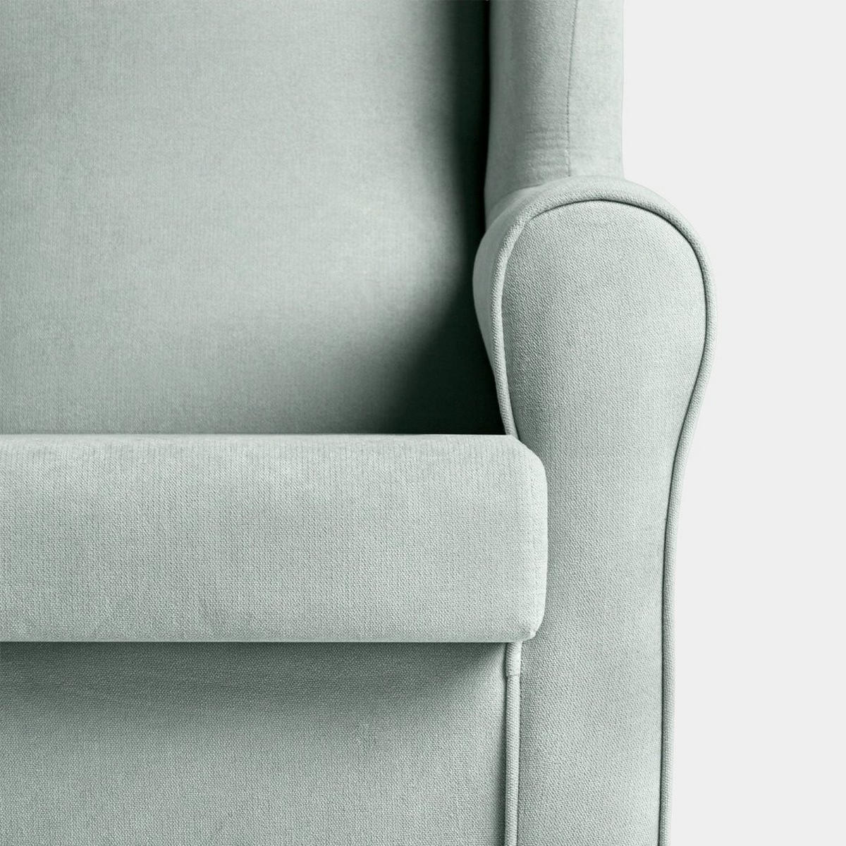 STILLSTUHL Lily Grün 76 cm x 98 cm - Grün, Textil (76/98/83cm) - Klast Home