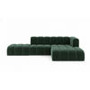 ECKSOFA L-form mit Hocker, Grand Mini, Stoff Salvador, Grün, Rechts - Grün, Holz (295/179cm) - Kaiser Möbel