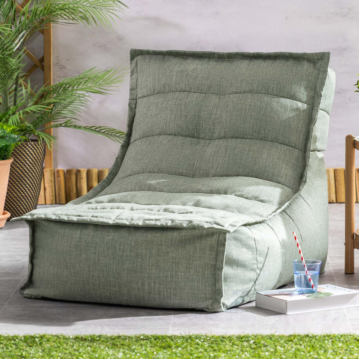 OUTDOORSITZSACK Skandi - Grün, Textil (75/75/96cm) - icon