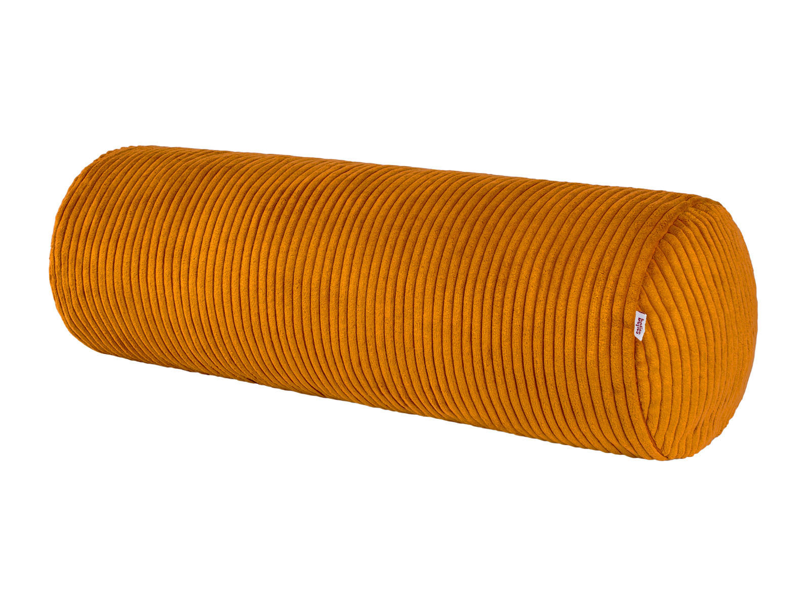 XL-NACKENROLLENHÜLLE HYggelig No.2 Block Cord-Samt kurkuma-gelb 70/25 cm - Currygelb, Textil (25/70cm) - beties Heimtextil