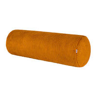 XL-NACKENROLLENHÜLLE HYggelig No.2 Block Cord-Samt kurkuma-gelb 70/25 cm - Currygelb, Textil (25/70cm) - beties Heimtextil
