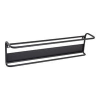 SCHUHABLAGE Phil Schwarz - Schwarz, Metall (70/15/20cm) - LOFT42