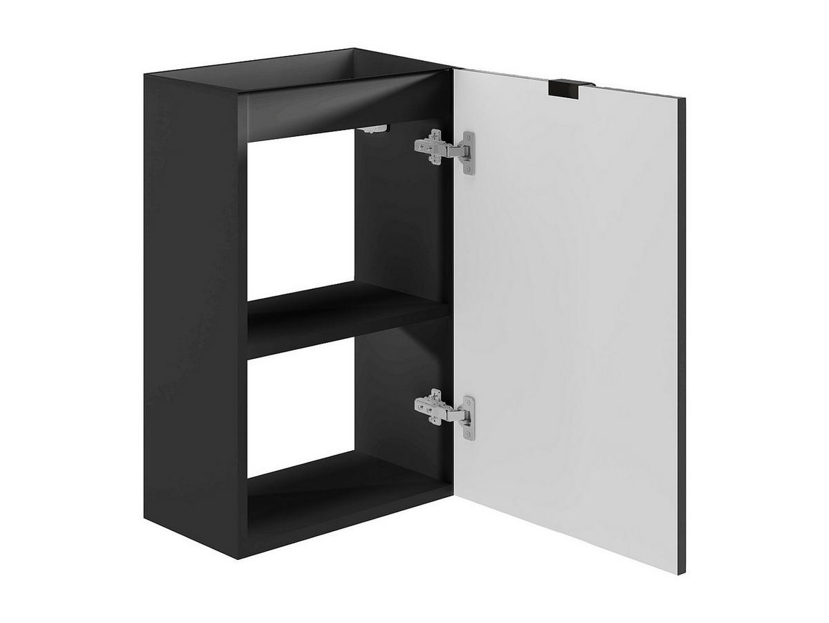 MÖBEL-HANDWASCHBECKEN - 40 cm x 22 cm - holz - schwarz Vahira - Schwarz, Holz (40/60/22cm) - Vente-Unique