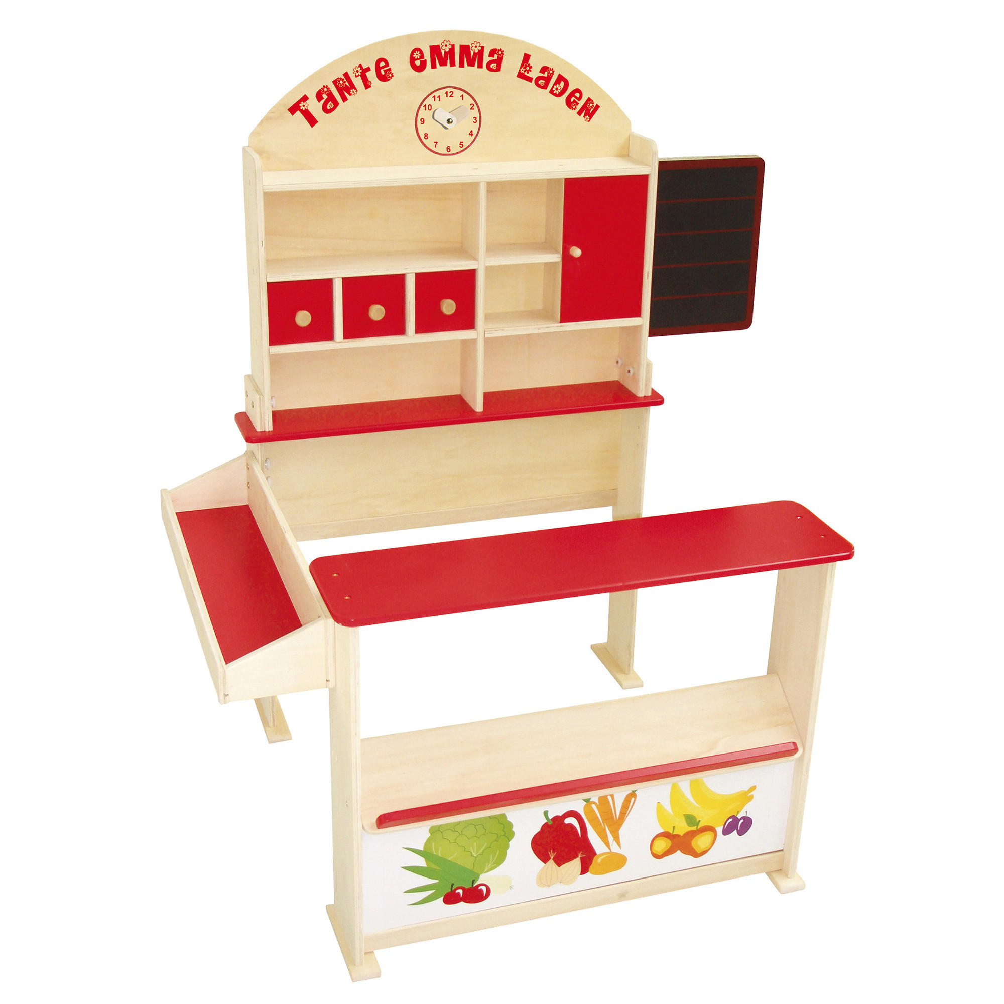 VERKAUFSSTAND - Naturfarben, Holzwerkstoff (103/113/75cm) - Roba