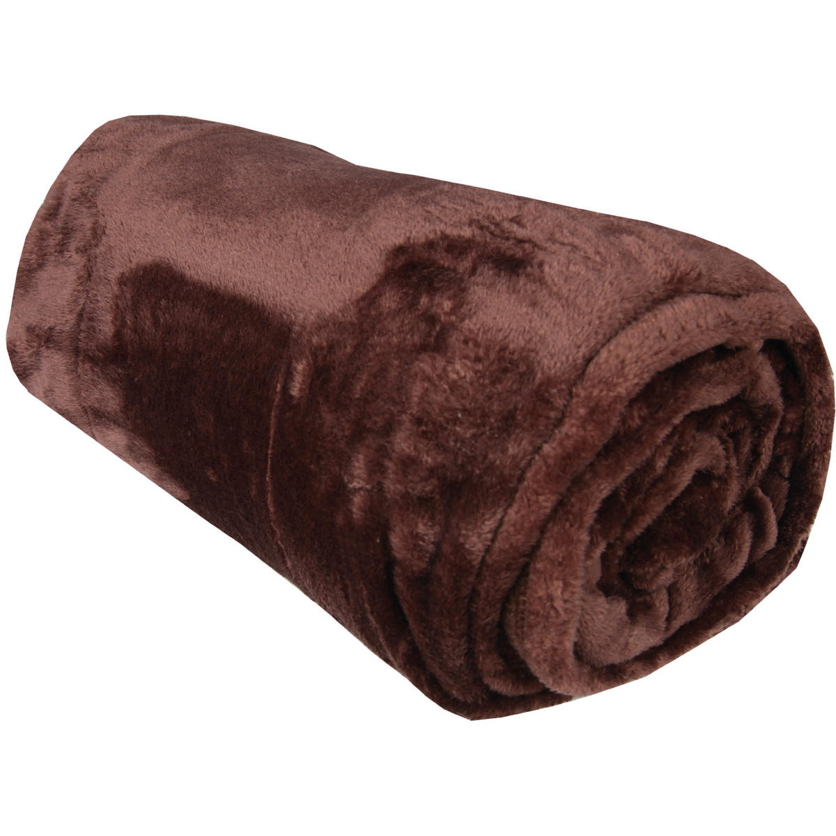KUSCHELDECKE "Celina" Braun 130x170 cm - Braun, Textil (130/170cm)