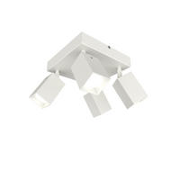 DECKENLEUCHTE - Weiß, Metall (25/25/18cm) - Lumicom