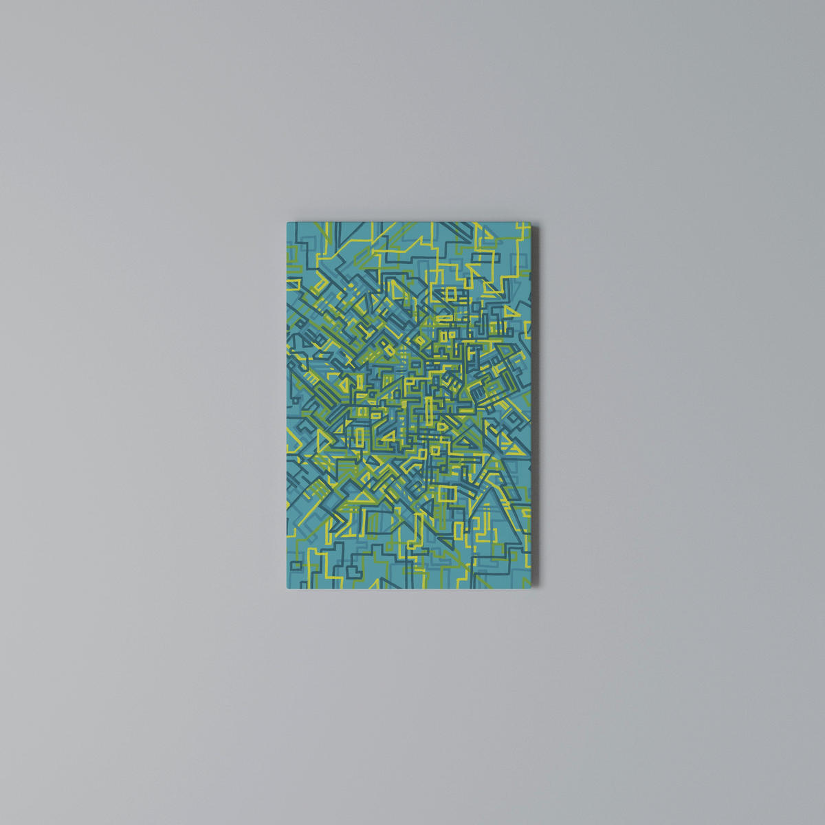 LEINWANDBILD Nostalgic Memories 40/60 cm - Blau, Textil (40/60cm) - SpaceRebels