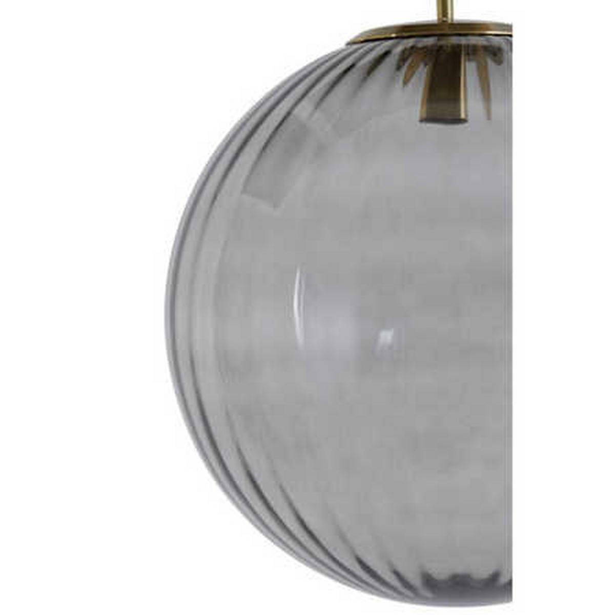HÄNGELAMPE Magdala Grau Ø48/48 cm - Grau, Glas (48/48/48cm) - Light & Living