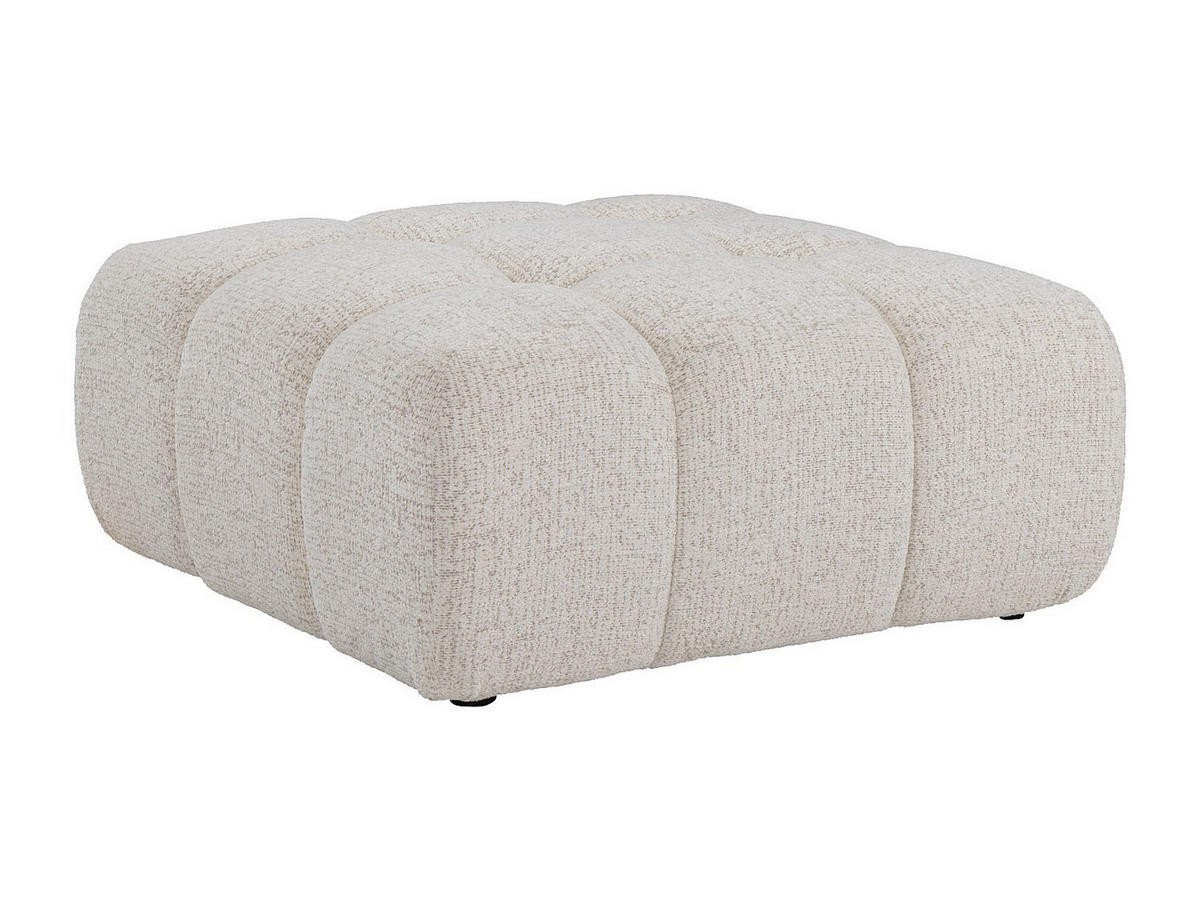SITZHOCKER - 1 Person - stoff - beige Facivil - Beige, Kunststoff/Textil (94/43/94cm) - Vente-Unique