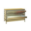WERKBANK BUFFALO mit Schubfächern | HxBxT 84x90x61cm | Traglast 600kg | Grau - Grau, Metall (90/84/76cm) - PROREGAL