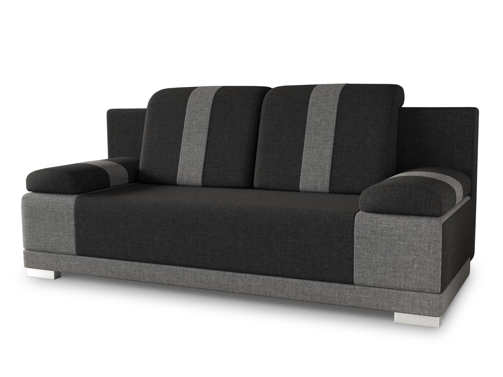 XXXLutz Schlafsofa Schwarz 195x87x85 cm