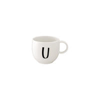 KAFFEEBECHER Letters weiß 330 ml - Weiß, Keramik (0.33L) - Villeroy & Boch