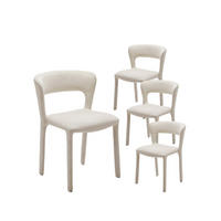 ESSZIMMERSTUHL Revan Beige 51 cm x 79 cm 4er-Set - Beige, Textil (51/79/57cm) - Klast Home