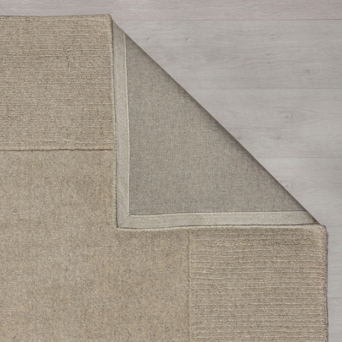 WOLLTEPPICH MOLE, einfarbig, Natur, 60 x 230 cm - Beige, Textil (60/230cm) - KADIMA DESIGN