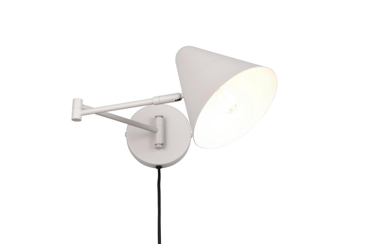 WANDLEUCHTE COSIMA - Grau - 15/15/16 cm - Grau, Metall (54/16/54cm) - Trio Leuchten