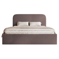 POLSTERBETT Sonvivo Braun Bouclé 160x200 cm - Braun, Kunststoff/Textil (160/200cm) - Selsey