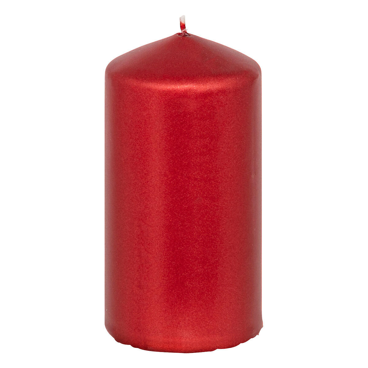 KERZEN 4er-Set Ø 5 cm - Rot, Paraffin (5/12/5cm) - Atmosphera Createur d´interieur