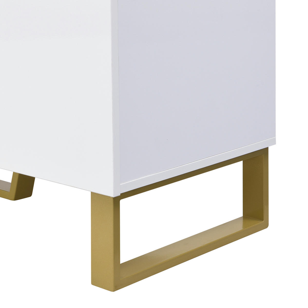 SCHUHSCHRANK aus MDF 120x35x85cm in Weiß mit Sitzbank - Weiß, Holzwerkstoff (120/85/35cm) - Modfu