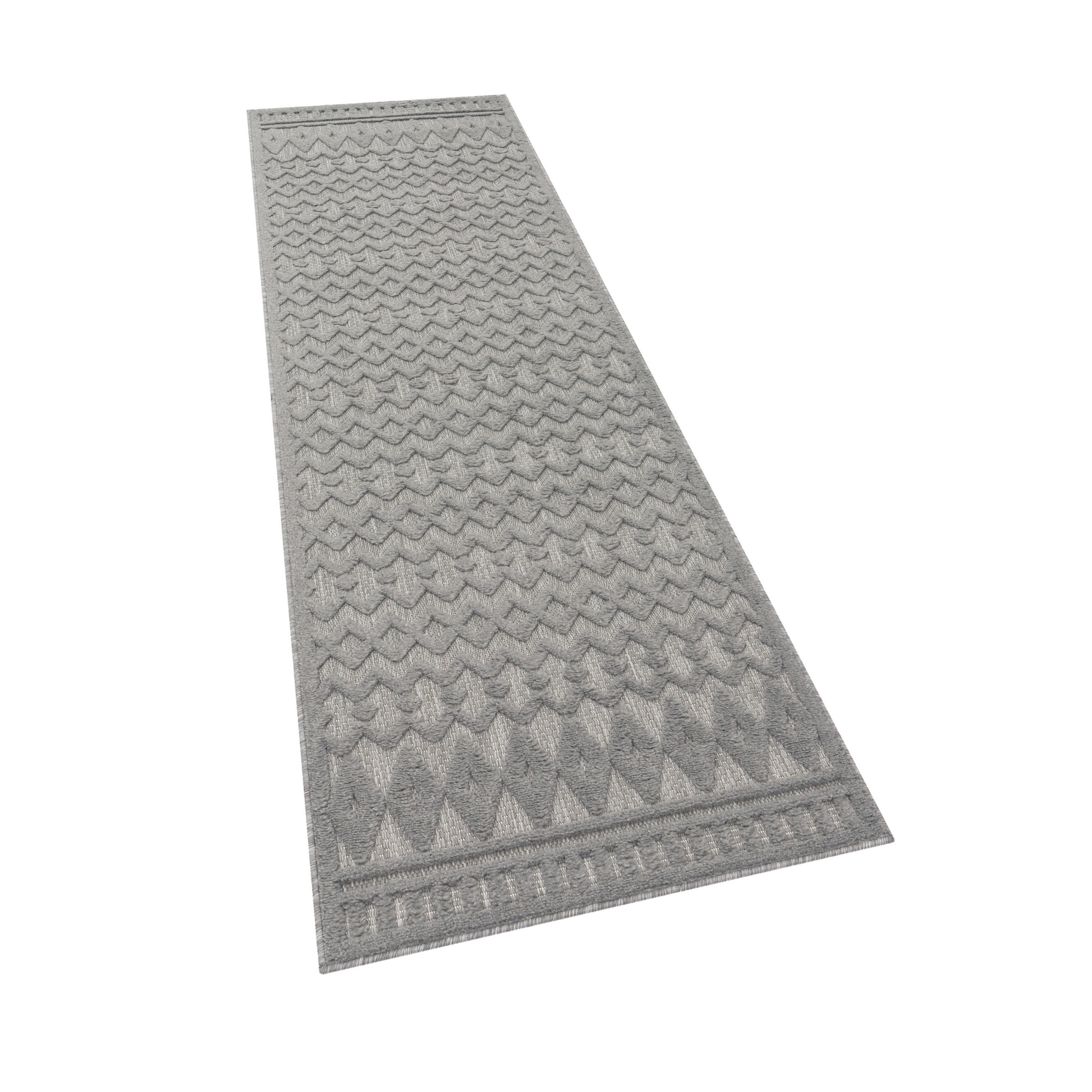 OUTDOORTEPPICH 80/150 cm Livorno 671 - Grau, Textil (80/150cm) - Paco Home