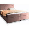 BOXBETT MADO 140x200 cm mit Matratze und Topper - Rosa - Rosa, Holz (140/200cm) - MASSENO
