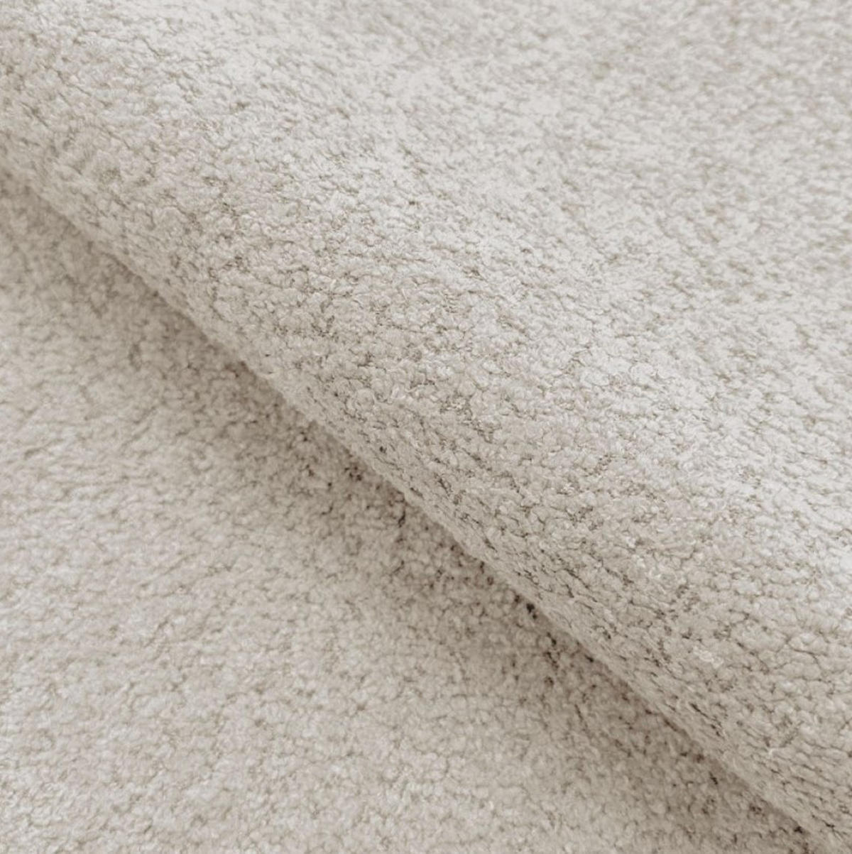 ECKSOFA ADEL mit Schlaffunktion und Bettkasten, L-förm, Metallbeine, verstellbar lose Rückenkissen, freistehend, RECHTS, 257x171x90 cm, Cream - Creme, Holz/Textil (257/171cm) - DomoHome