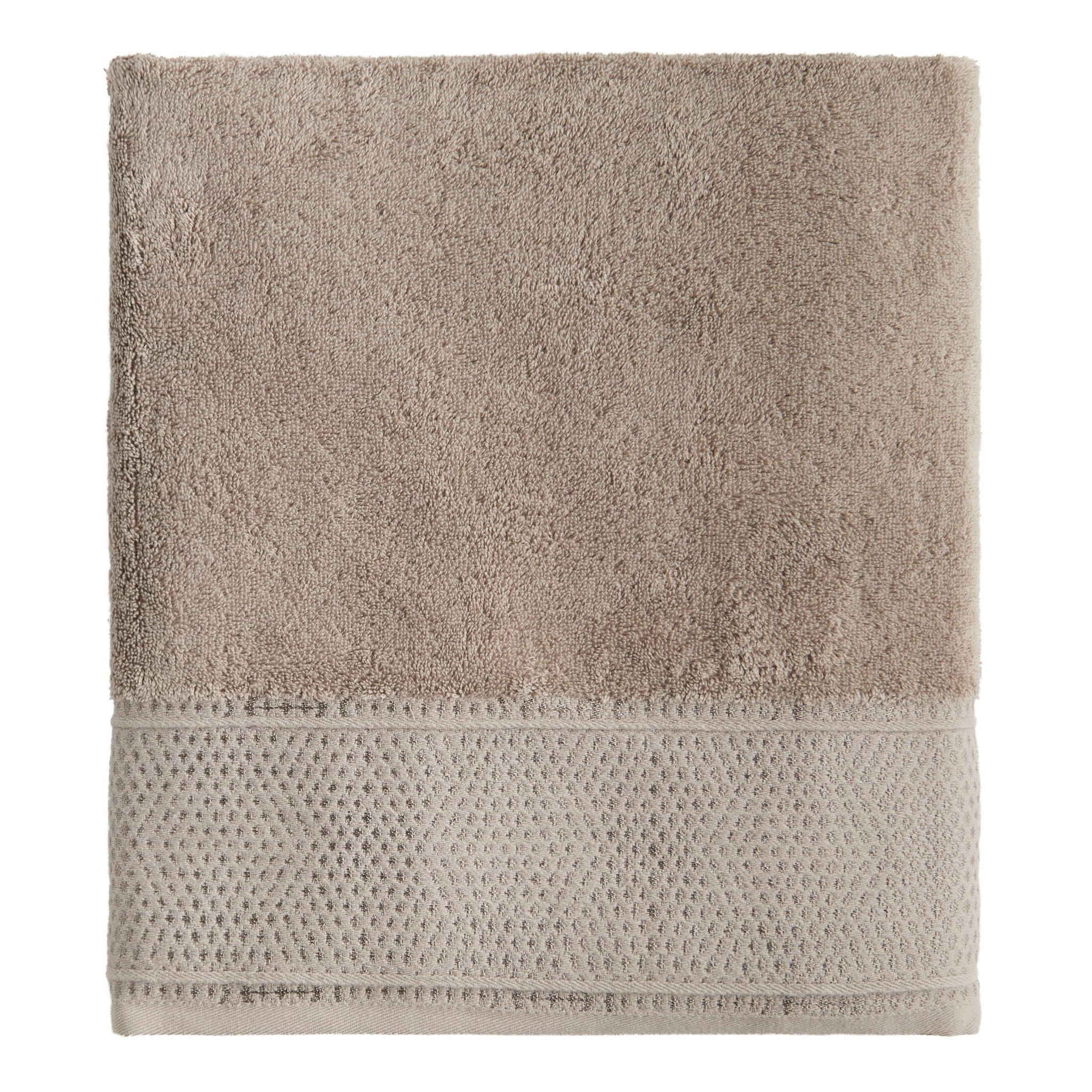 HANDTUCH Destello - Hellbraun, Textil (100/140cm) - home&you