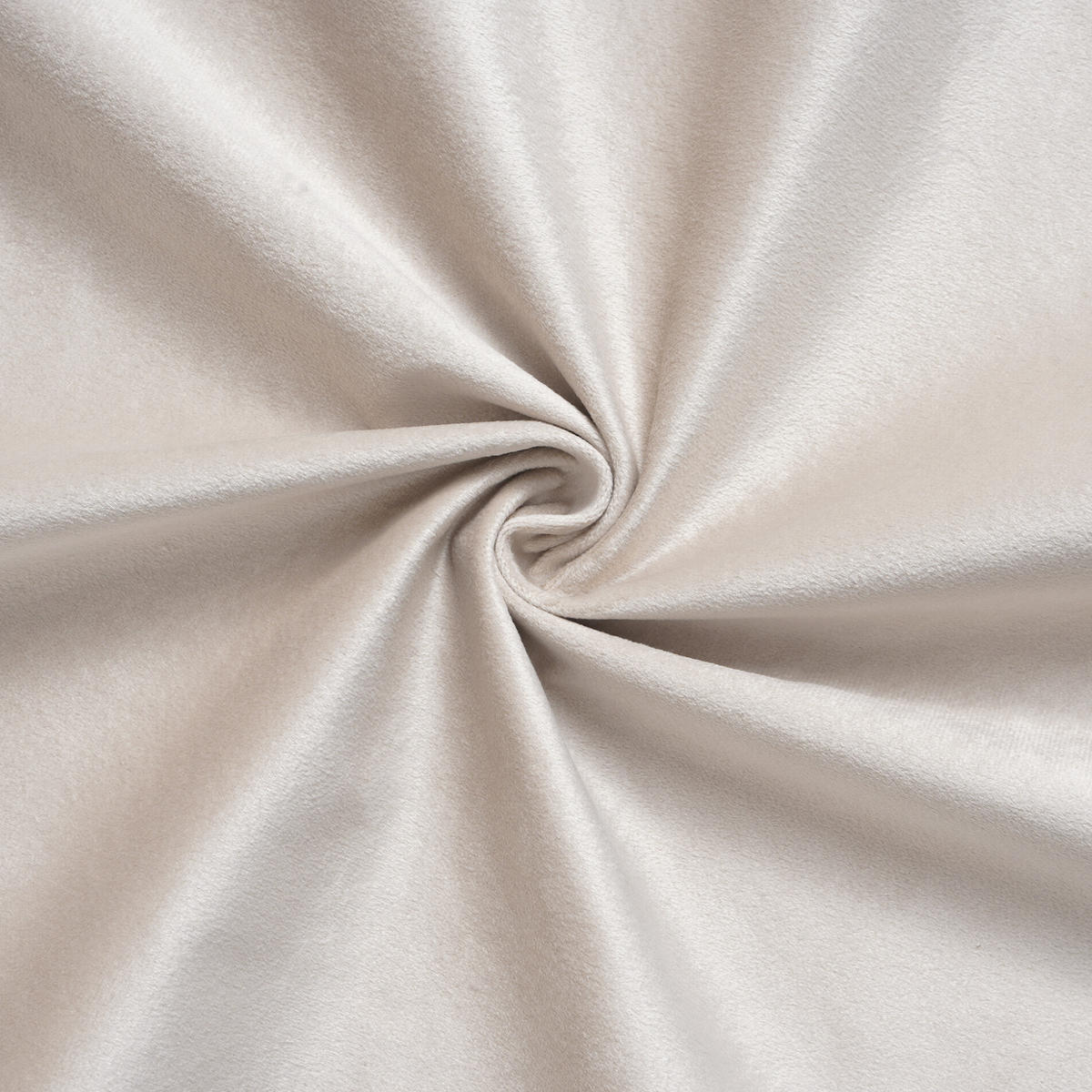 BETT mit hydraulischem Stauraum 180x200 cm Samt Cream - Beige, Metall (180/200cm) - Meubliv