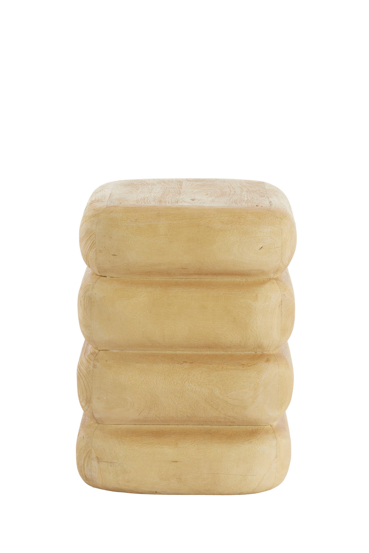 BEISTELLTISCH Freyja Braun 40/30/40 cm - Hellbraun, Holz (40/30/40cm) - Light & Living