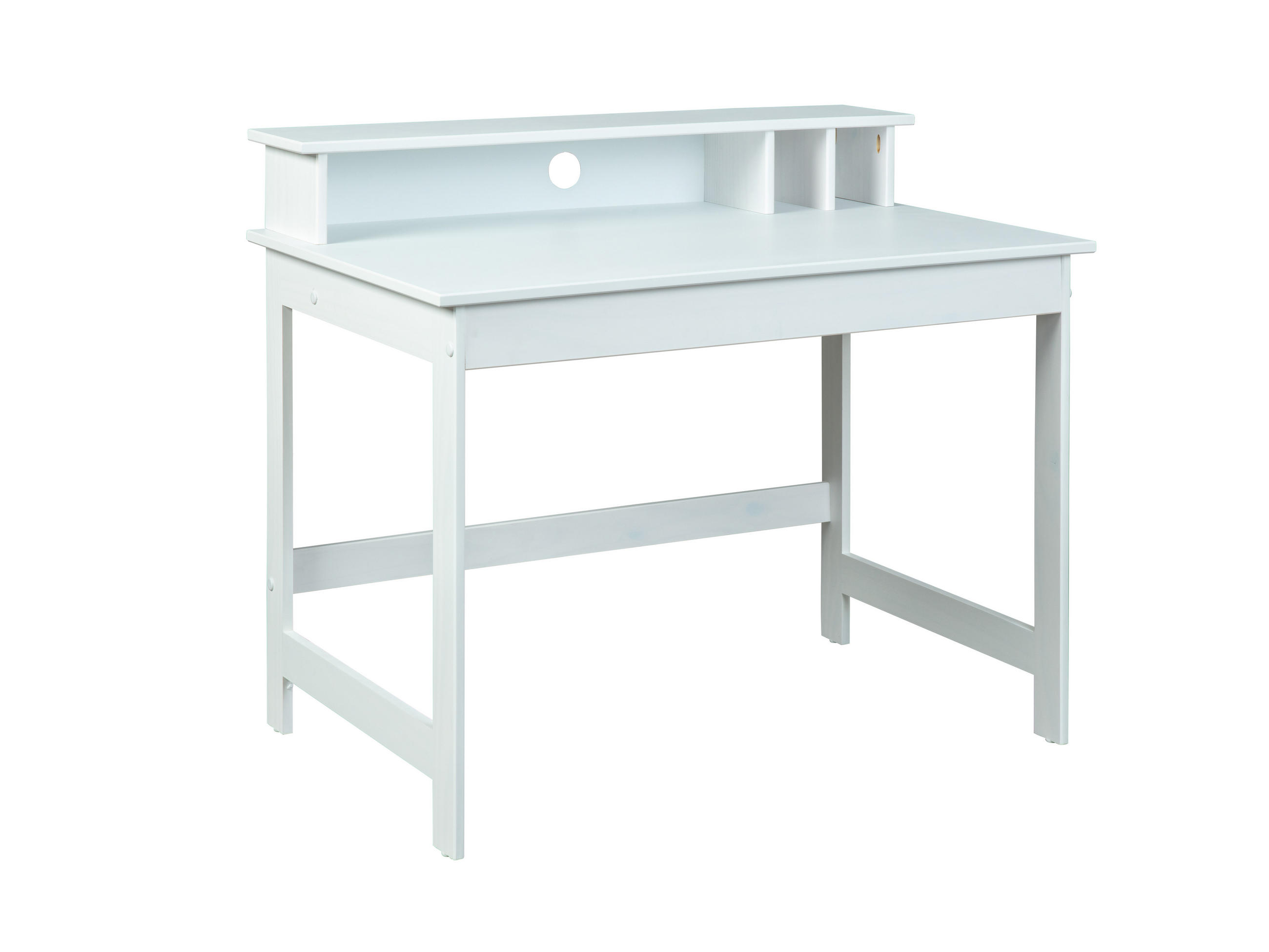 SCHREIBTISCH Weiss - Weiß, Holzwerkstoff (69/110/76cm) - ebuy24
