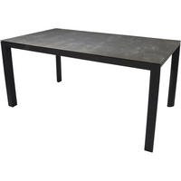 GARTENTISCH Mojito - Anthrazit - 160/90/74 cm - Dunkelgrau, Glas (160/90/74cm) - Lesli Living