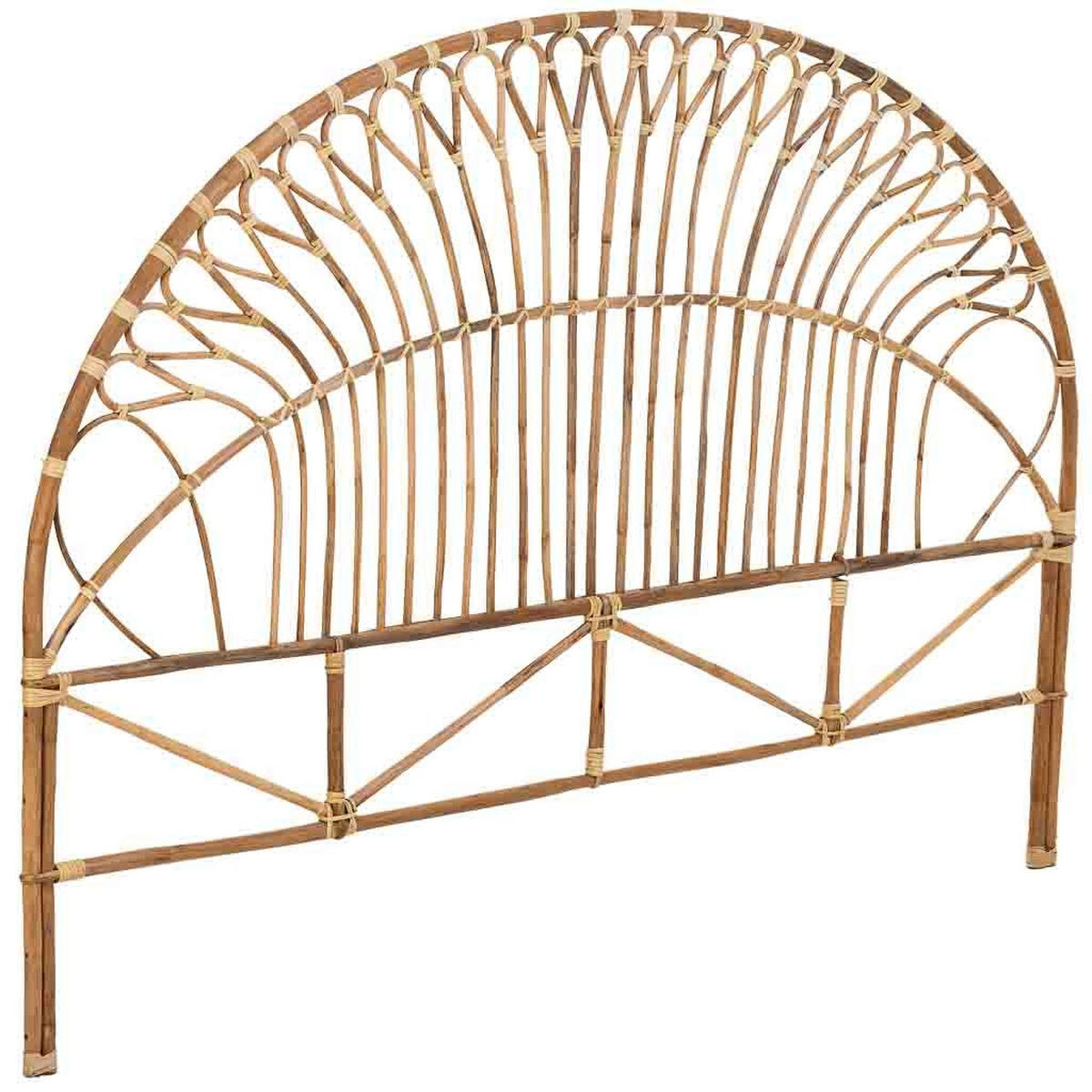 KOPFTEIL, 178x2x127cm - Braun, Naturmaterialien (178/127/2cm) - Wanderlust