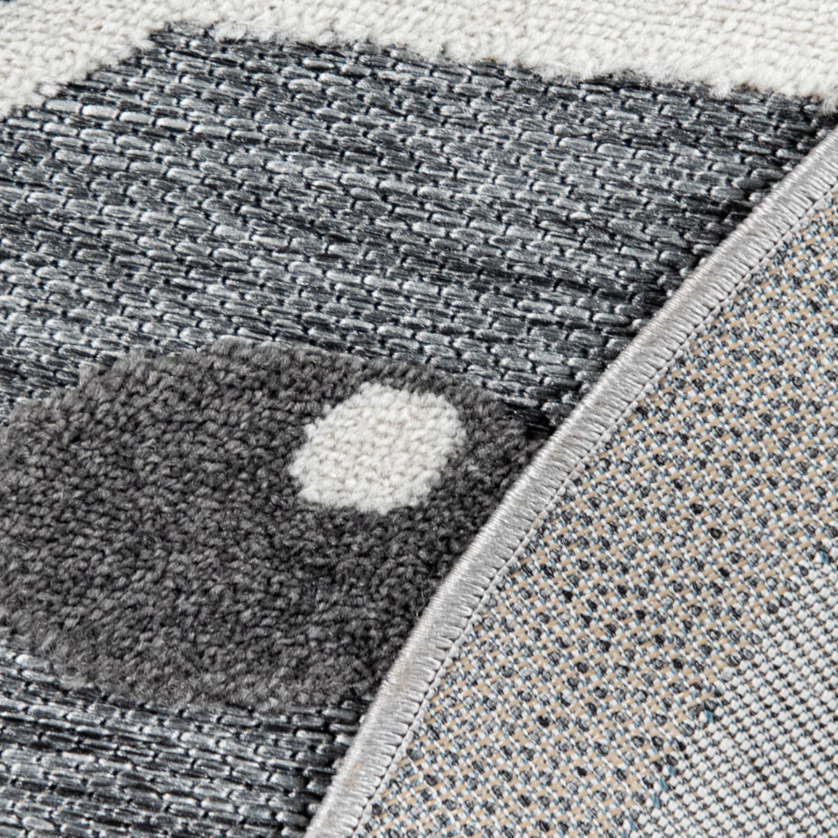 KINDERTEPPICH 200/200 cm Tweet 464 - Grau, Textil (200/200cm) - Paco Home