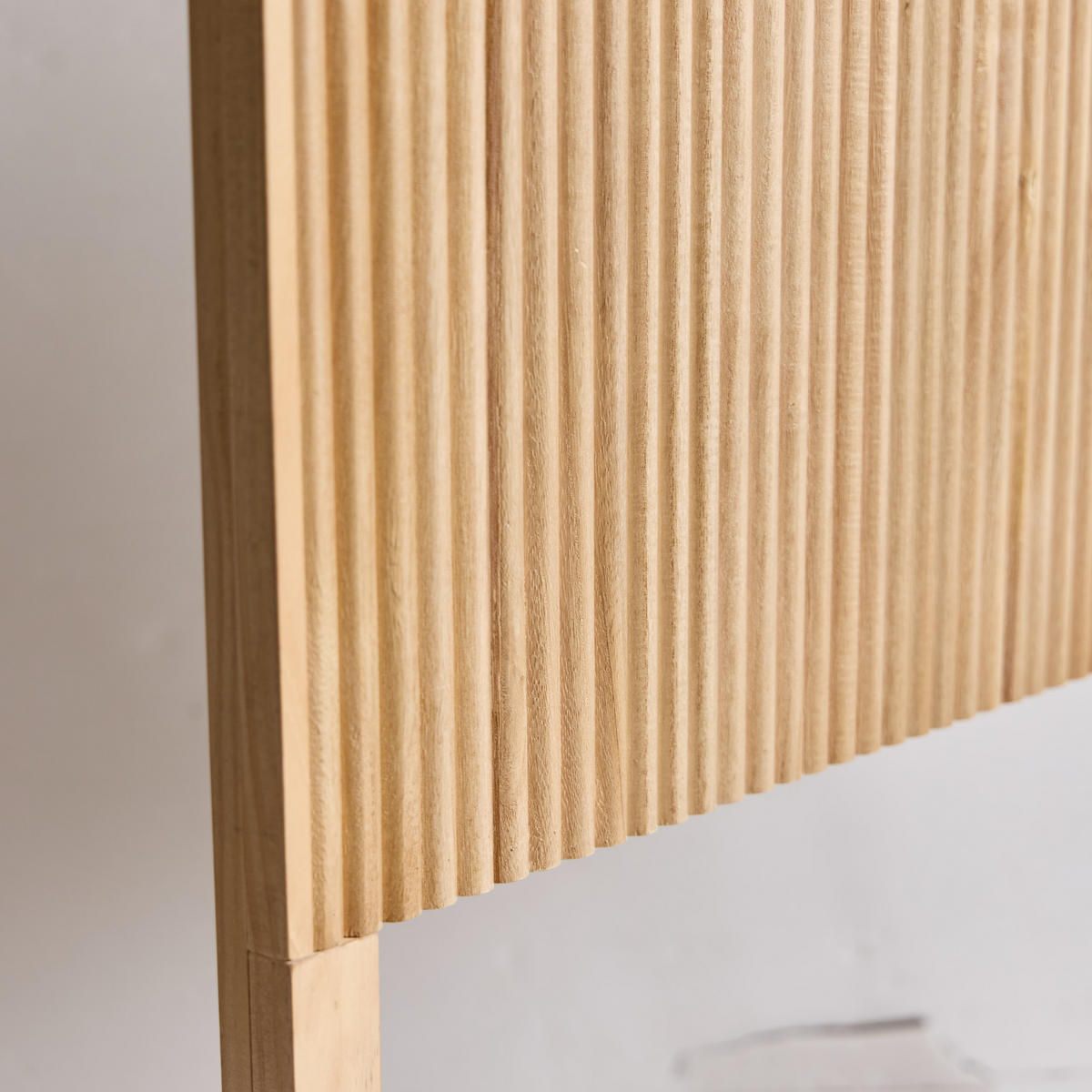 BETTKOPFTEIL Rechteckig Braun 140 cm - Braun, Holz (140/108.5/3.5cm) - Nordlys