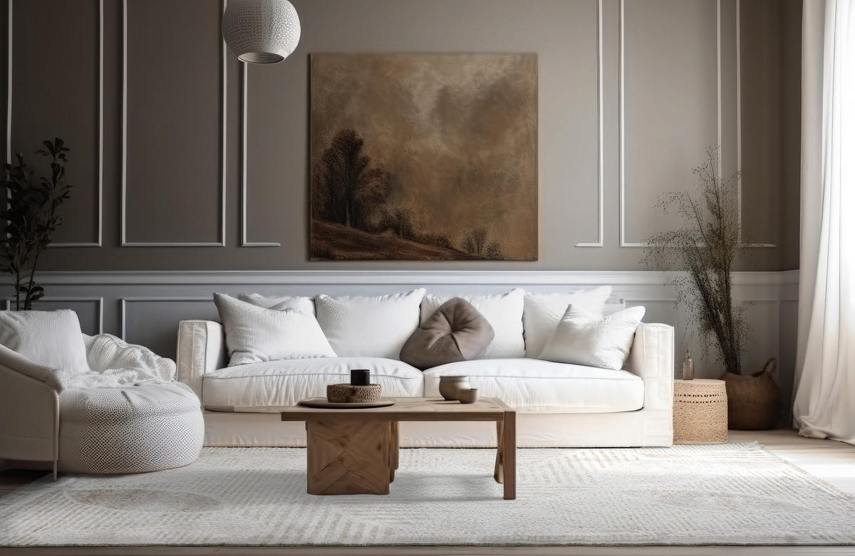 KURZFLOR-TEPPICH - Beige - 230 x 320 cm - Beige, Textil (230/320cm) - Tesso Living