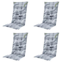 GARTENSTUHLKISSEN Tess 123/50 cm 4er-Set - Hellgrün, Textil (50/7/123cm) - Madison