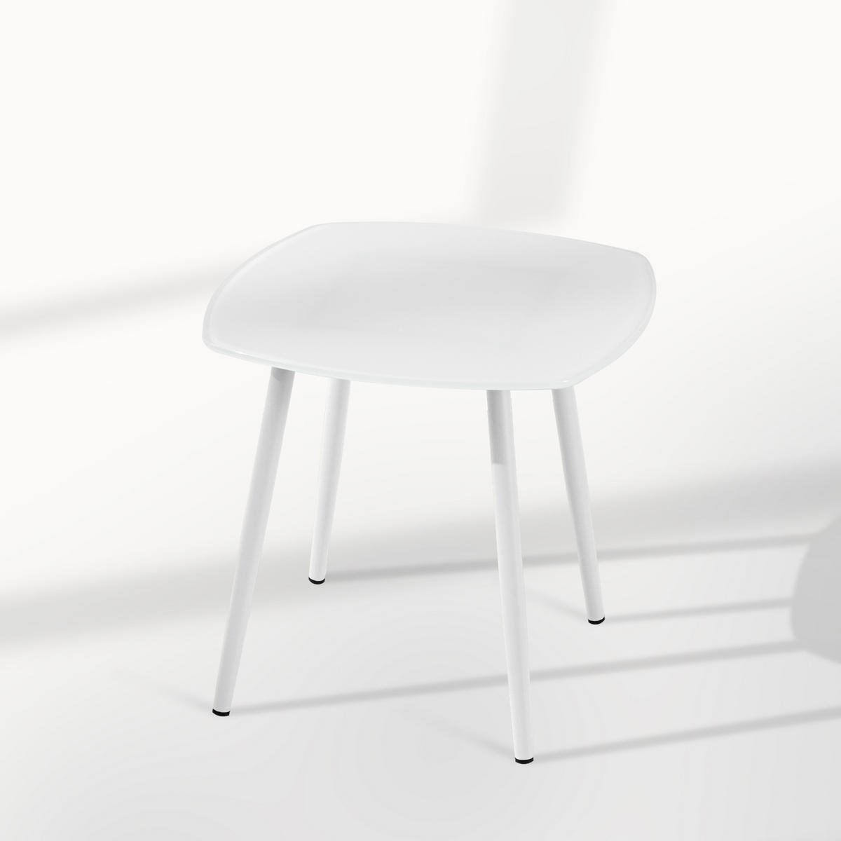 GARTENMÖBELSET SOLIS Gartenlounge-Set, creme/weiß - Creme, Textil/Metall - KONSIMO®