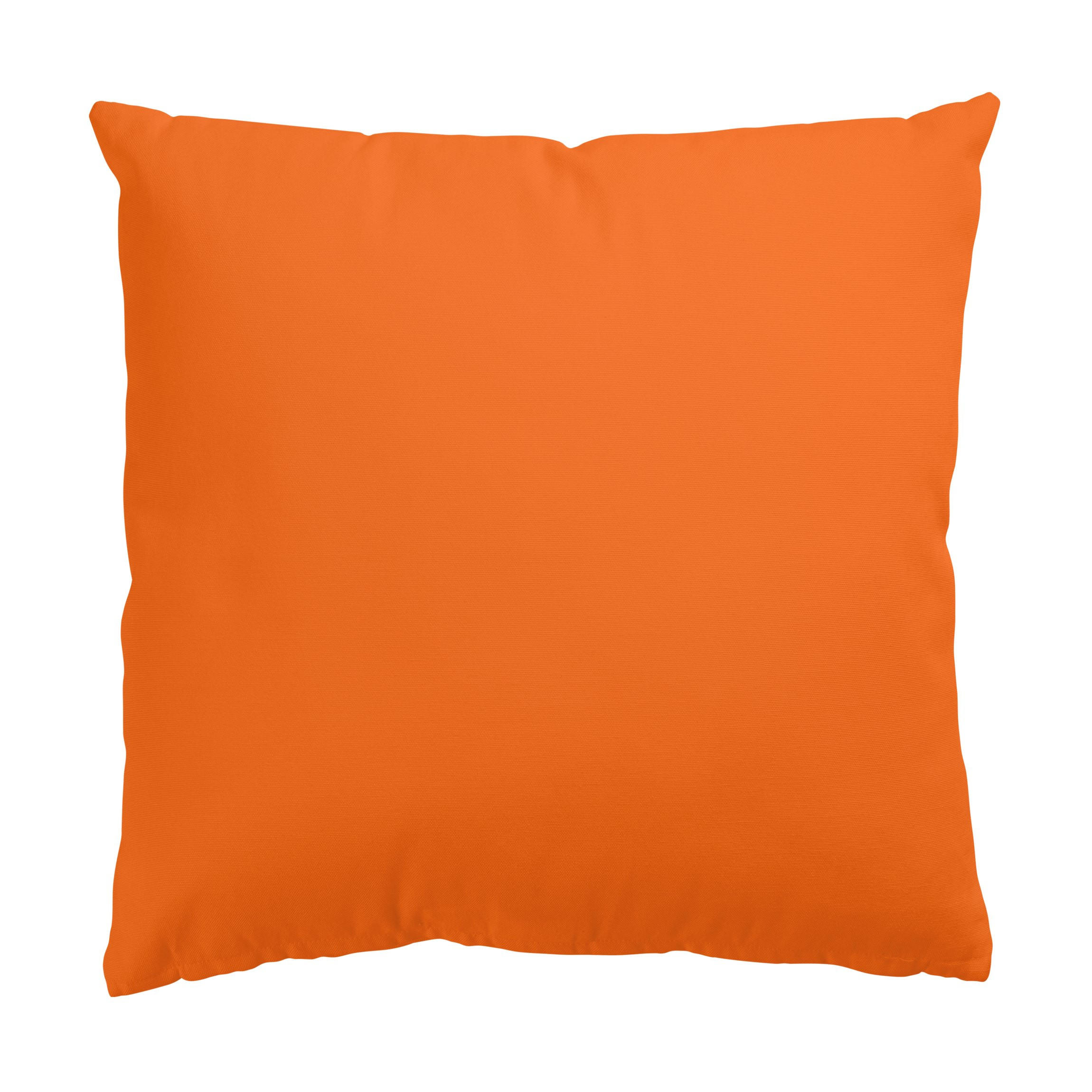 DEKOKISSEN Mohn 50/50 cm - Orange, Textil (50/50/10cm) - Bilderwelten